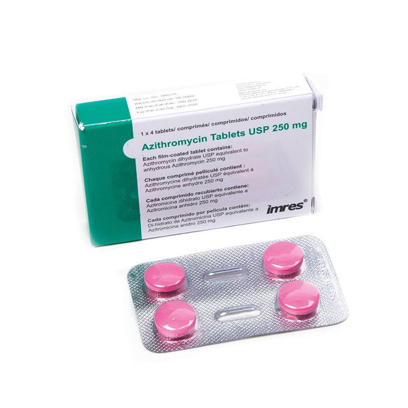 Azithromycin 250 mg x 4