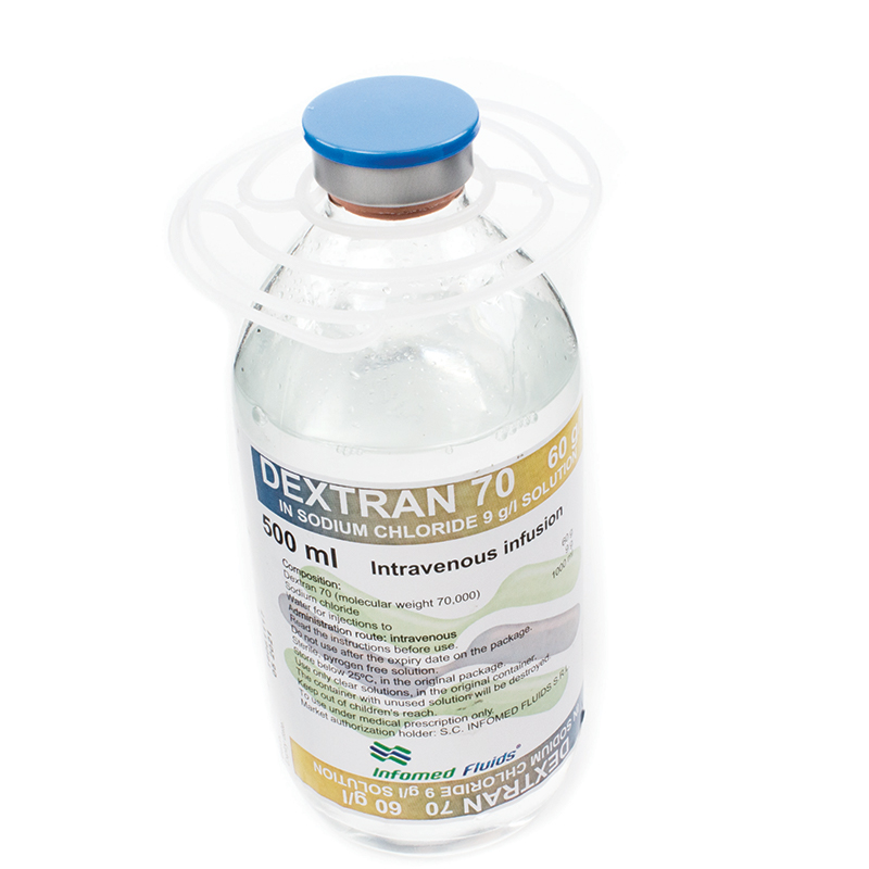 14260 dextran 70, 6% in sodium chloride 0.9% intravenous infusion 500 ml bottle