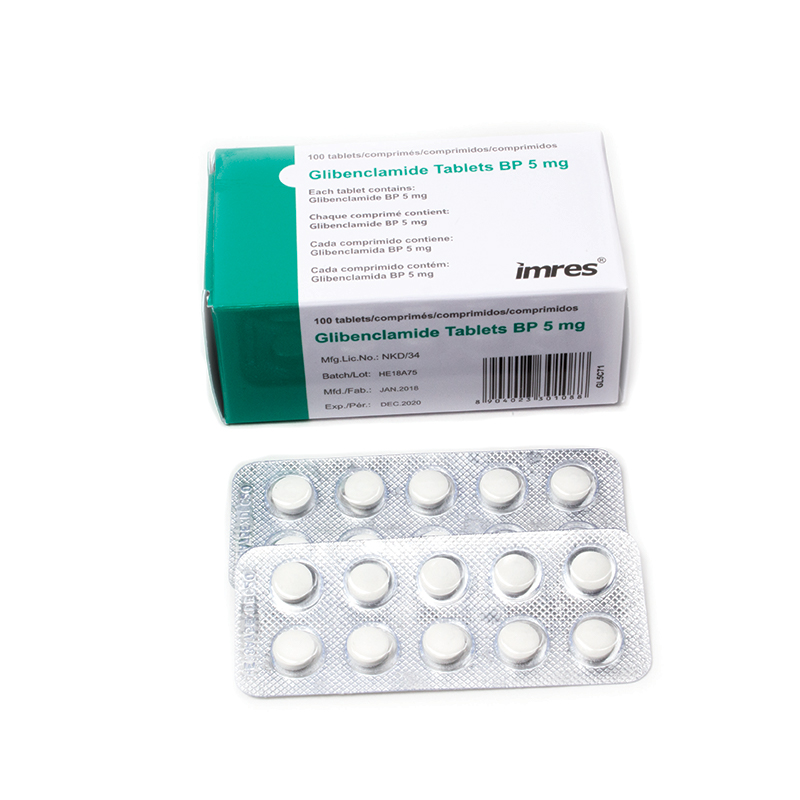 16576 glibenclamide 5 mg tablet (blister)