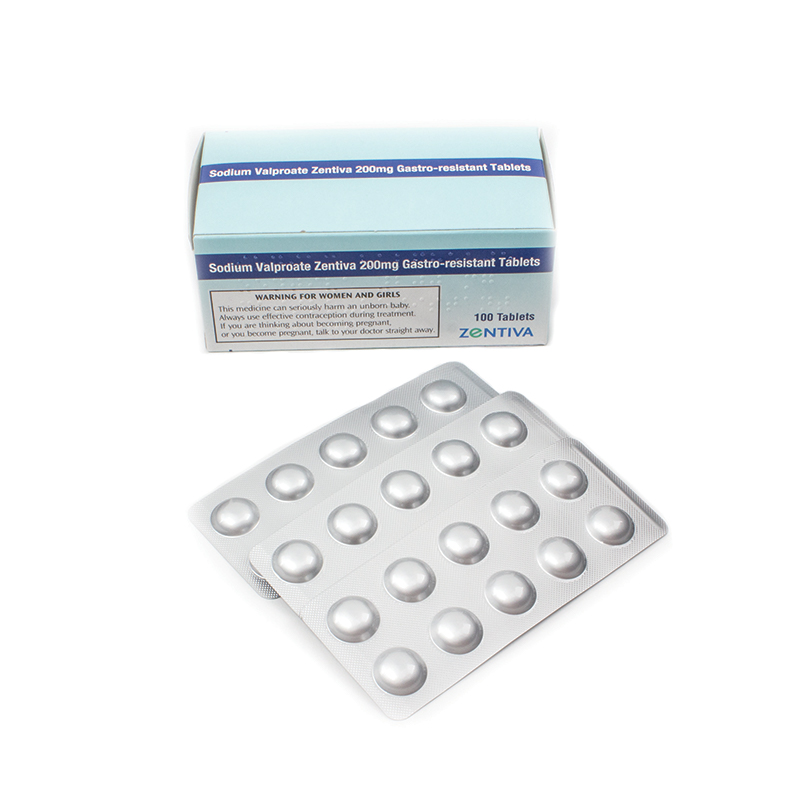 22921 valproato de sódio 200 mg, comprimento gastro-resistente (blíster)