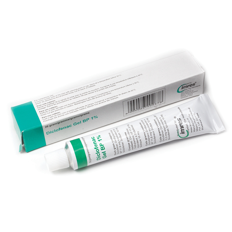 30327 diclofénac diéthylammonium 1%, gel, tube de 20 g