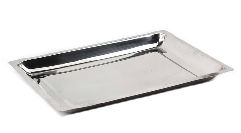 47131 tray, dressing, 30 x 20 x 3 cm, without lid, stainless steel (AISI 304)